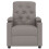 VidaXL vidaXL Massagesessel Taupe Stoff 4