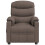 VidaXL vidaXL Massagesessel Elektrisch Taupe Stoff 3