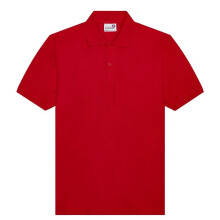 (XS, Red) Awdis Adults Unisex Academy Pique Polo Shirt