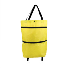 Chariot de courses à roulettes, sac fourre-tout pliable et multifonctionnel, sac réutilisable pour courses, chariot à roulettes