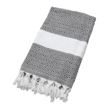 Serviette de bain décorative Gardenne, serviette de toilette style ferme, élégante serviette turque au design bohème. Séchage rapide et