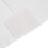 Lençol de cama com estampa de cílios, elástico, branco. 8