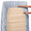 Jogo de lençóis Extra Deep Pocket Split King, 7 peças, serve em colchões de 45 a 60 cm, azul gelo - compatível com colchões Split King. 4