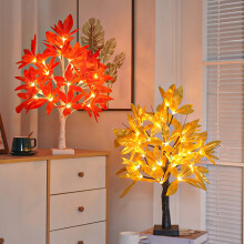 Jacenvly - Décoration d'intérieur neuve - Liquidation - Guirlande lumineuse LED en bouleau blanc, compatible avec les décorations de Noël et