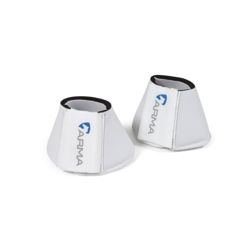 (Cob, White) ARMA Neoprene Horse Overreach Boots