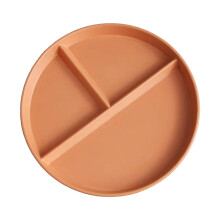 BODOAO Réduction ! Assiettes en blé pour adultes, service de vaisselle réutilisable, assiette compartimentée pour enfants, plateau à