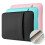 Bolsa universal impermeável com zíper duplo colorido para transporte de laptop, capa protetora para notebook, cinza, 11,6 polegadas. 7