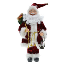 Figurine de Père Noël de 45 cm (18 pouces) - Décoration de sapin de Noël, de bureau ou pour les fêtes - Cadeau pour enfants - Décoration