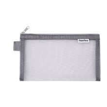 maxiaoxia Blyantpose, Netlynlås Transparent Organizer til Kuglepenne, Tuscher, Makeup - Kompatibel med Skole, Hjem, Kontor, Rejser