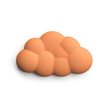 Reposamuñecas para teclado Cloud, cuero suave, espuma viscoelástica, cojín de soporte para la muñeca para facilitar la escritura, alivio del