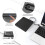Slanke externe dvd-brander/cd-brander met USB 3.0/Type-C-aansluiting voor laptops en pc's. 3