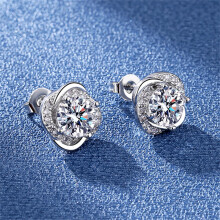 Boucles d'oreilles créoles en titane, boucles d'oreilles à tige courte, boucles d'oreilles à chaîne de perles, bijoux pour femmes, mode, boucles