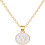 Κομψό κολιέ με μονόγραμμα - Συμβατό με εξατομικευμένη γοητεία, τέλειο δώρο για 1