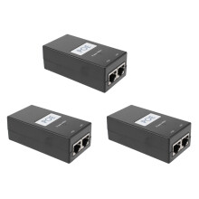 3x24V0,5A Desktop-PoE-Netzteil für Ethernet-Überwachungssysteme (CCTV) zur Stromversorgung von IP-Kameras