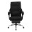 Living And Home Height-Adjustable Ergonomic Reclining Office Chair with Footrest, Black 2