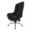 Living And Home Height-Adjustable Ergonomic Reclining Office Chair with Footrest, Black 3