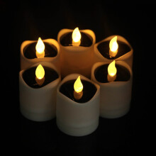 Gnobogi6 kpl Halloween-kynttilävalo ulkokoristeeksi LED-kynttilävalo pihalle, puutarhaan, ulkotiloihin ja kotiin alennuksessa