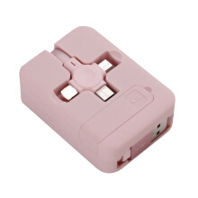 Cábla Luchtaire Intarraingthe Il-USB Gnobogi3In1 Corda USB CINEÁL C Android Micrea suas le 40% de lascaine ar Imréiteach
