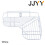 Jjyy1pc χωρίς διάτρηση γωνιακή σχάρα τουαλέτας τρίποδο πλύσιμο σχάρα κοιτώνα 1