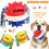 HAOAN Squeaky Dog Toys για Επιθετικά Μασώμενα Σκυλιά: Μπάλα Μασήματος από Λαστιχένιο 1