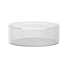 Transparante acryl taartstandaards, vulbare taartdoos, ronde taartpresentatiedoos met deksel, decoratieve tafeldecoratiedoos voor bruiloften.