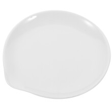 Soporte pequeño de cerámica para cucharas, soporte de cerámica para utensilios de cocina, accesorio para cucharas, bandeja de cerámica para