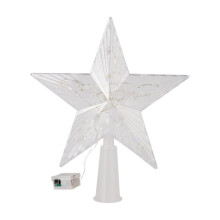 Étoile de Noël creuse pour sapin, décoration incassable, compatible avec les articles en liquidation Daiosportswear