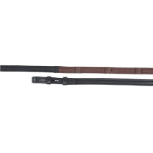 (48in x 0.63in, Havana) Aviemore Softy Leather Horse Rubber Reins