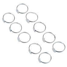 10x Basis des Rings Metall verstellbar silber 8mm Ergebnisse