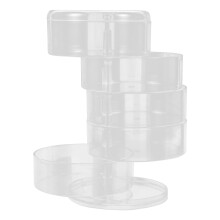 Mizh1Pc Robuster, drehbarer Schmuckorganizer, Schmuckhalter, Schmuckaufbewahrungsbox