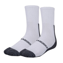 (8 UK-11 UK, White/Black) Kookaburra Mens AirFlex Socks (Pack of 2)