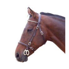 (Pony, Havana) Blenheim Leather Clincher Horse Inhand Bridle