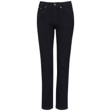 (8/L, Black) AWDis So Denim Womens/Ladies Katy Straight Leg Jeans