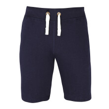 (M, New French Navy) AWDis Hoods Plain Heavyweight Campus Shorts