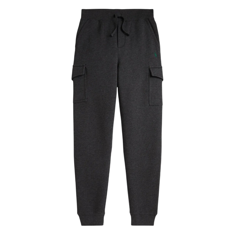 Ralph Lauren (18-20 Years, Grey Heather) Childrens/Kids Ribbed Cuff Cargo Trousers