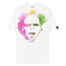 (14 UK, White) Harry Potter Womens/Ladies Voldemort T-Shirt