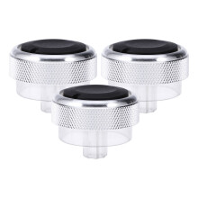 Mizh3pcs ilmastoinnin ohjauskytkimen AC-nuppi sopii Focus2 3:een (hopea)