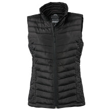 (M, Black) Tee Jays Womens/Ladies Padded Zepelin Vest Jacket / Gilet