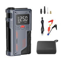 Auto Luchtpomp 14,8V Bandenpomp Auto Noodstroom Sprong 10000mAh Luchtpomp Batterij Booster 4,0L Gas