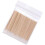 Träbomullspinnar Engångs Spetsiga Q-Tips för Tatuering Skönhetssalong Makeup7Packs 3
