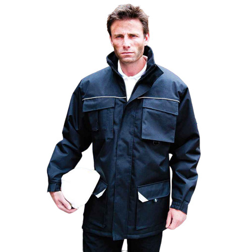 (XL, Navy) WORK-GUARD By Result Mens Sabre Coat 2