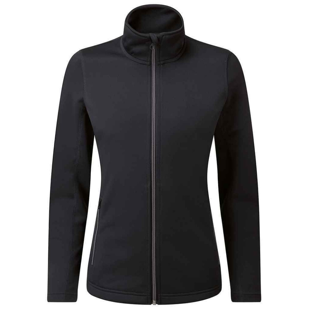 Premier (Xs, Black) Womens/Ladies Sustainable Zipped Jacket