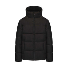 (XXL, Black) Slazenger Mens Full Zip Puffer Jacket