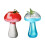 Verres à cocktail créatifs en forme de champignon, 280 ml, lot de 2. 1