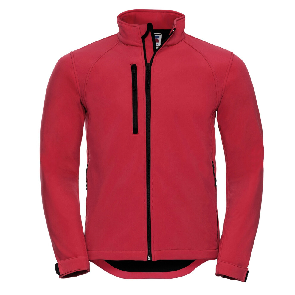 Russell (2Xl, Classic Red) Mens Water Resistant & Windproof Softshell Jacket