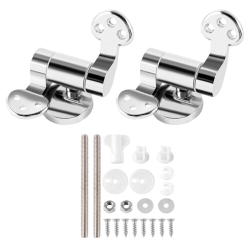 Μεντεσές για κάθισμα τουαλέτας1 ζεύγος ανταλλακτικών μεντεσέδων από ανοξείδωτο