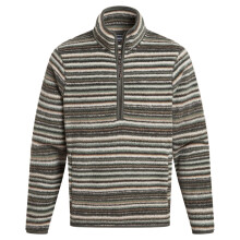(XXL, Woodland Green) Craghoppers Mens Tatton II Contrast Striped Fleece Top