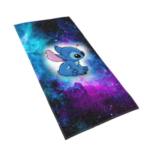 Πετσέτες χεριών Stitch για μπάνιο, πετσέτα μπάνιου/προσώπου, μαλακές, απορροφητικές 2