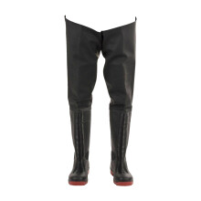 (4 UK, Black/Red) Amblers Safety Rhone Waterproof Thigh Waders