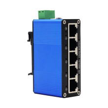 Industrial DIN-Rail Size 10/100M 5 Net Fast Ethernet